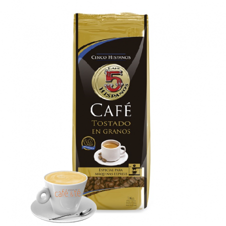 Café en Grano Tostado Premium Ideal Para maquina Express