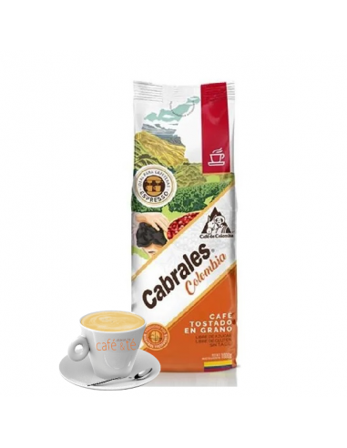 Café en Grano Cabrales Tostado Colombia de 1 Kg