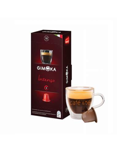 Capsulas de Café Gimoka Nespresso Intenso 10 unid