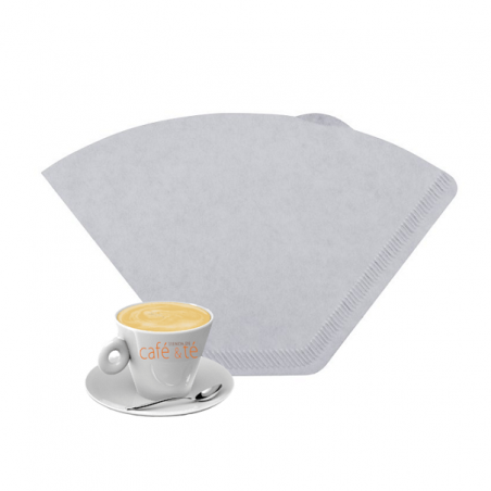 Estrecho lanzamiento paquete Filtros de Café papel N4 La Virginia para Cafeteras 40u