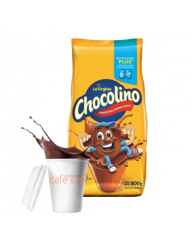 Cacao Chocolino Granulado La Virginia Bolsa de 800g