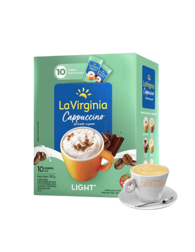 Café La Virginia Instantáneo Cappuccino 10 Sobres de 9g