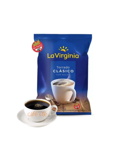 Café de Filtro La Virginia Torrado Molido Bolsa de 125g