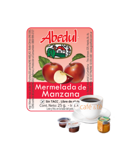 Mermeladas Individuales Abedul de Manzana 20g x 108u