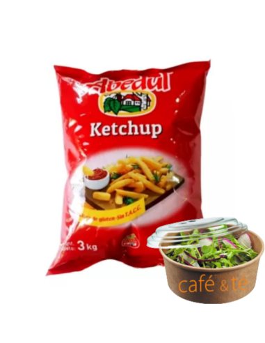 Ketchup aderezo en Bolsas Grande abedul - Caja 2 x 3kg