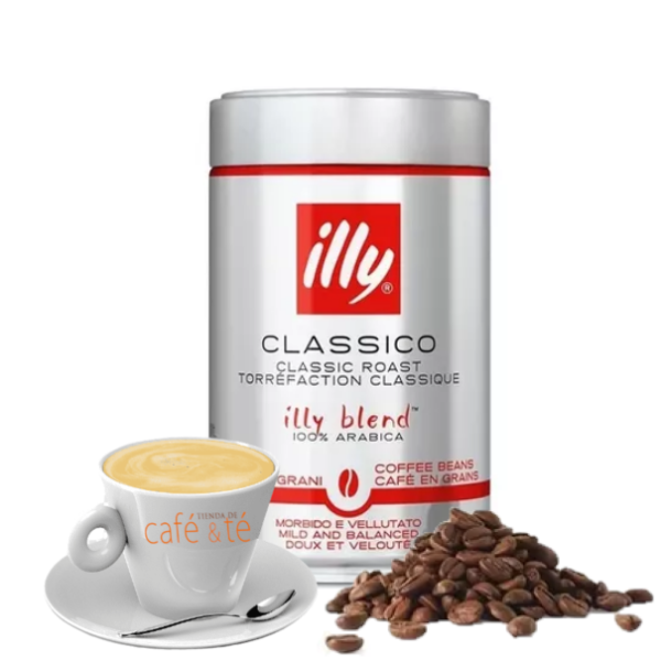 Café en Grano illy Clásico y Origen en Lata x 250g