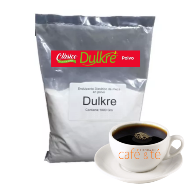 Edulcorante Dulkre Clásico en Polvo y Bolsa 1000gs