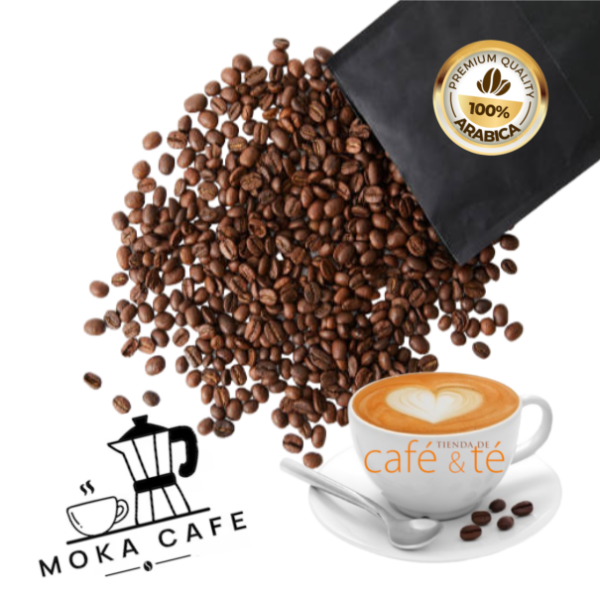 Café en grano Espresso Moka en Bolsa de 500g