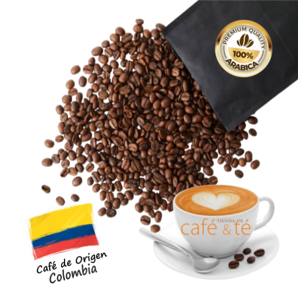 Café en Grano de origen Colombia en Bolsa de 500g