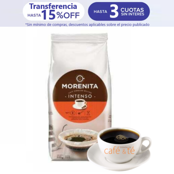 Café de Filtro La Morenita Torrado con Azúcar 500g