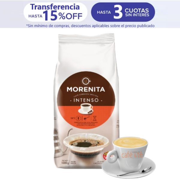 Café de Filtro La Morenita Torrado con Azúcar 1000g